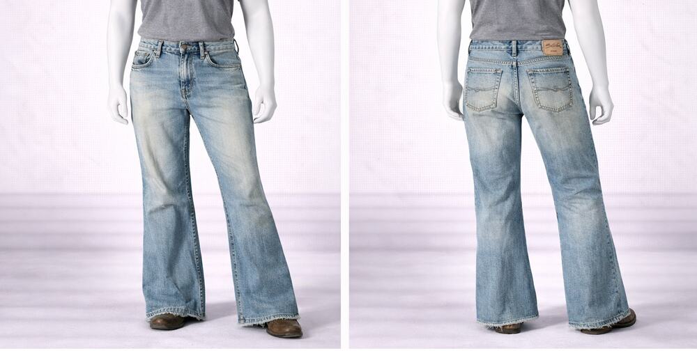 Silver Jeans Vtg Bootcut Denim Jeans Y2K Low Rise Light Wash Made Canada 31x32